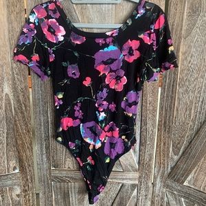 Indah Floral Short Sleeve Bodysuit